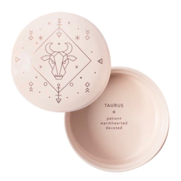 Zodiac “Sagittarius” round ceramic decorative trinket box-sign attributes inside - Picture 7 of 12